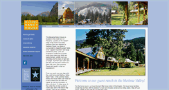 Desktop Screenshot of mazamaranchhouse.com